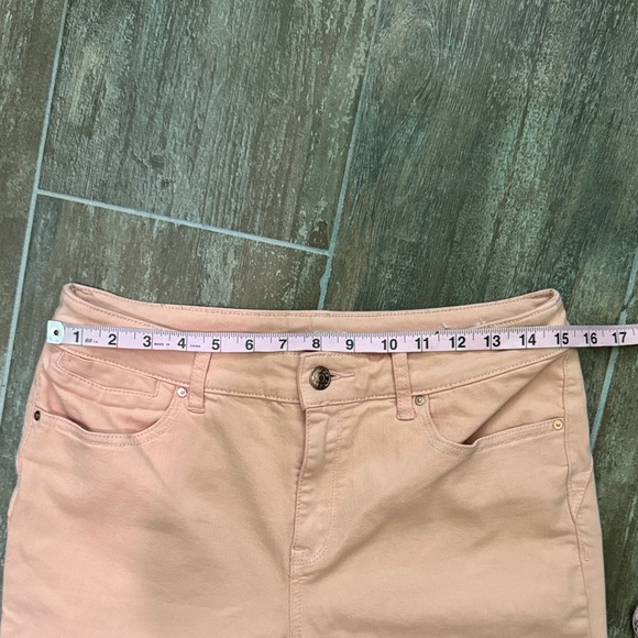 Chico's Platinum Light Pink Skinny Jeans - Picture 7 of 11